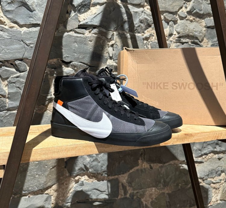 Off-white Nike The 10 Mid Blazer Grim Reapers Sneakers