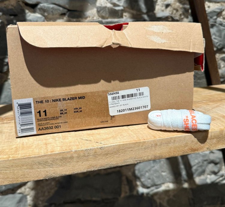 Off-white Nike The 10 Mid Blazer Grim Reapers Sneakers