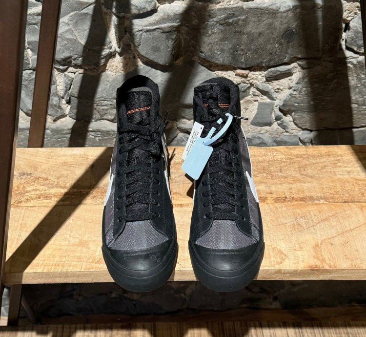 Off-white Nike The 10 Mid Blazer Grim Reapers Sneakers
