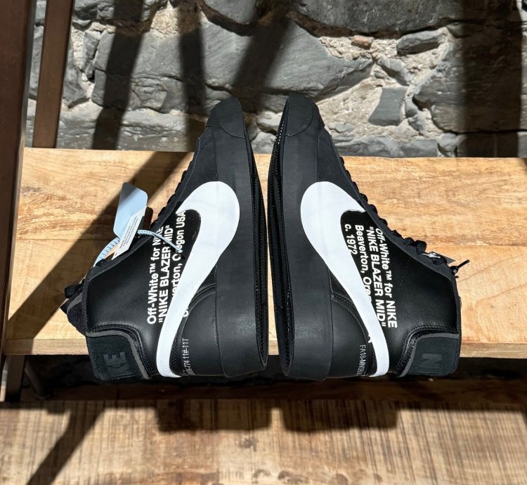 Off-white Nike The 10 Mid Blazer Grim Reapers Sneakers