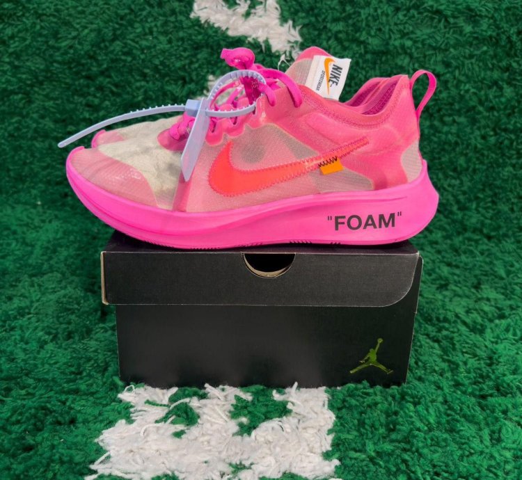 Off-white Nike Zoom Fly Pink