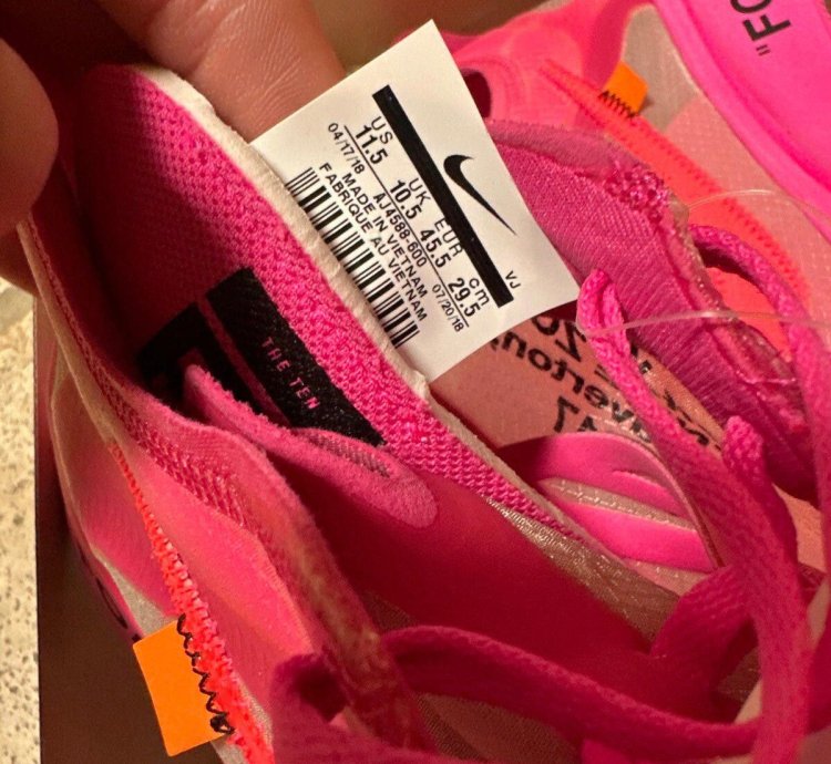 Off-white Nike Zoom Fly Pink