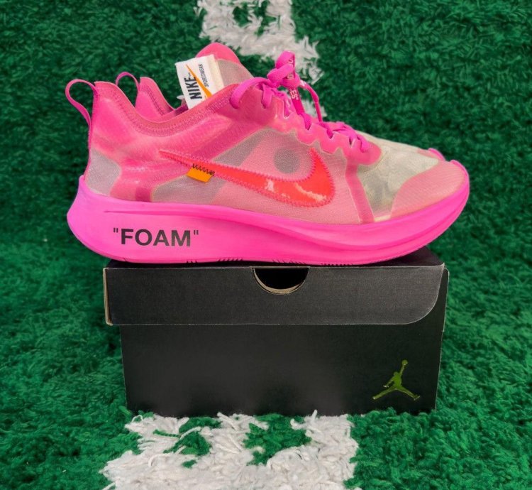 Off-white Nike Zoom Fly Pink
