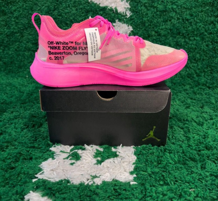 Off-white Nike Zoom Fly Pink