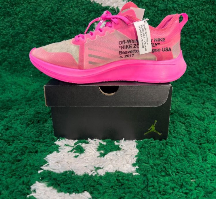 Off-white Nike Zoom Fly Pink