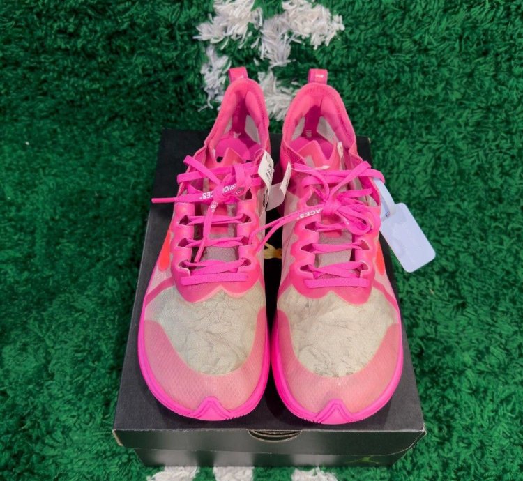 Off-white Nike Zoom Fly Pink