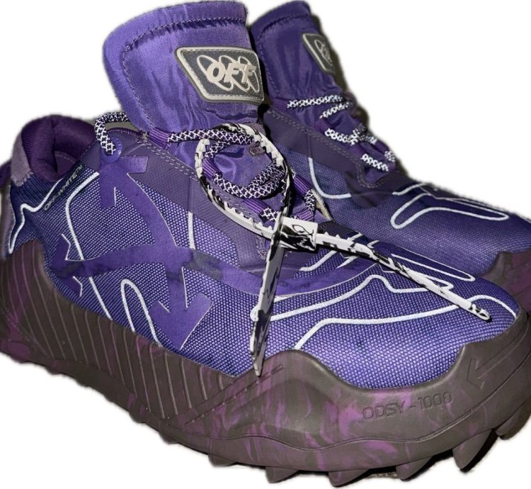 Off-white Odsy-1000 Purple Chunky Virgil Abloh Sneaker