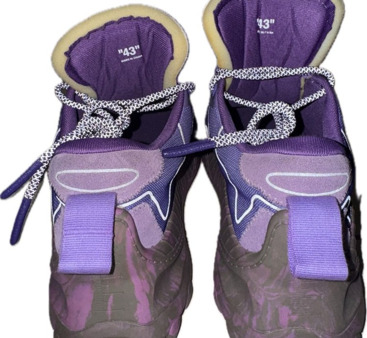 Off-white Odsy-1000 Purple Chunky Virgil Abloh Sneaker