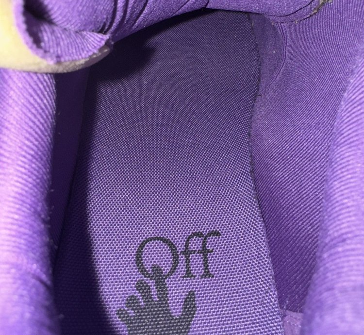 Off-white Odsy-1000 Purple Chunky Virgil Abloh Sneaker