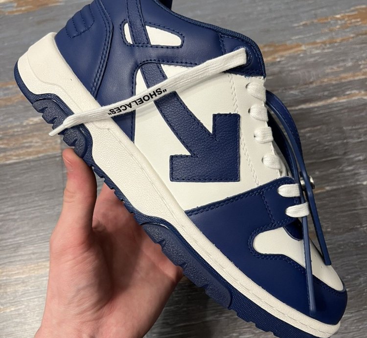 Off-white Out Of Office Dark Blue White