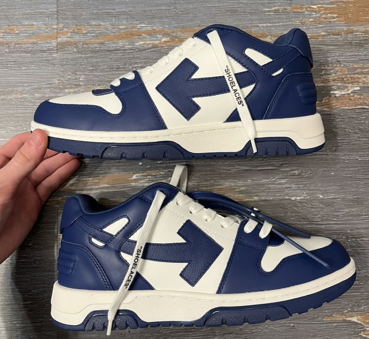 Off-white Out Of Office Dark Blue White
