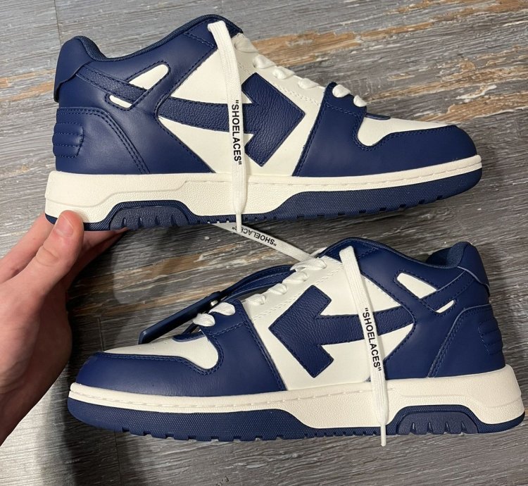 Off-white Out Of Office Dark Blue White