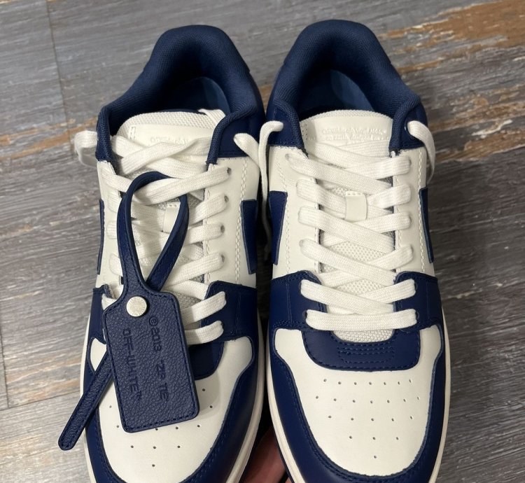 Off-white Out Of Office Dark Blue White