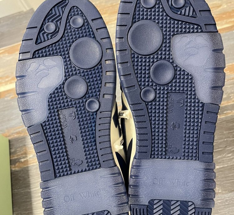 Off-white Out Of Office Dark Blue White