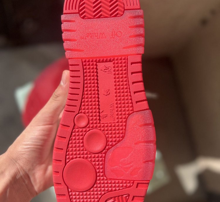 Off-white Out Of Office Low For Walking - White Red 2022