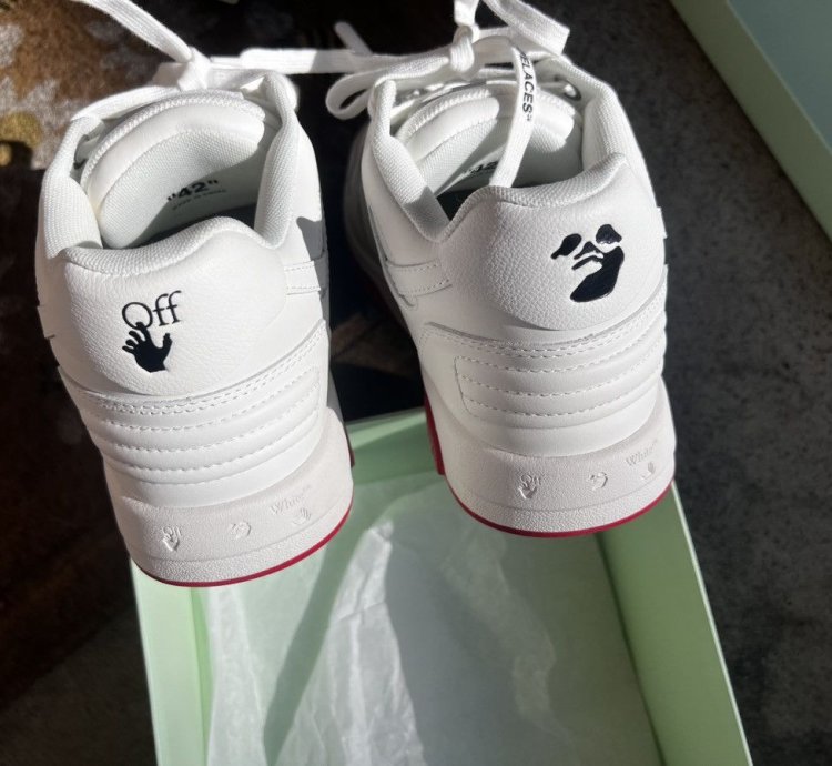 Off-white Out Of Office Low For Walking - White Red 2022