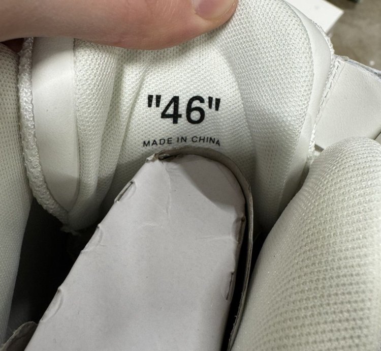 Off-white Out Of Office Mid Top Leather Sneaker New 800