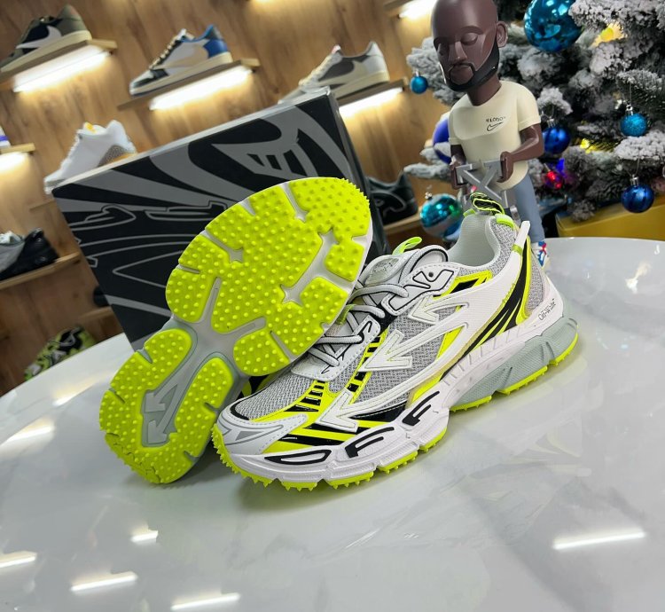 Off-white Be Right Back White Green