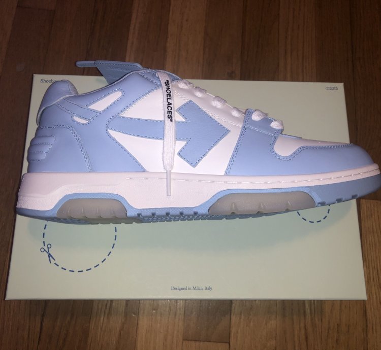 Off-white Out Of Office White Blue Shoes