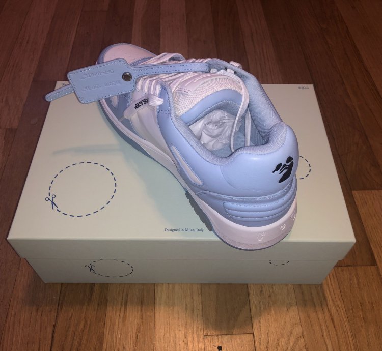 Off-white Out Of Office White Blue Shoes