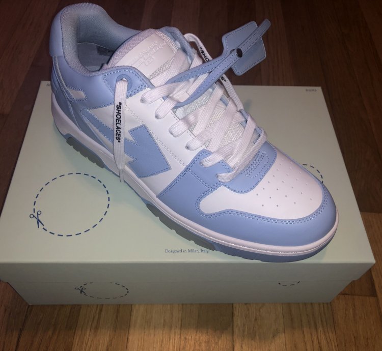 Off-white Out Of Office White Blue Shoes