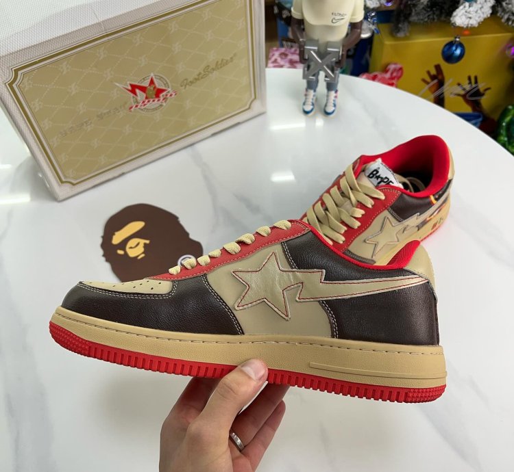 Kanye West X Bape Bapesta Fs-001 Low college Dropout