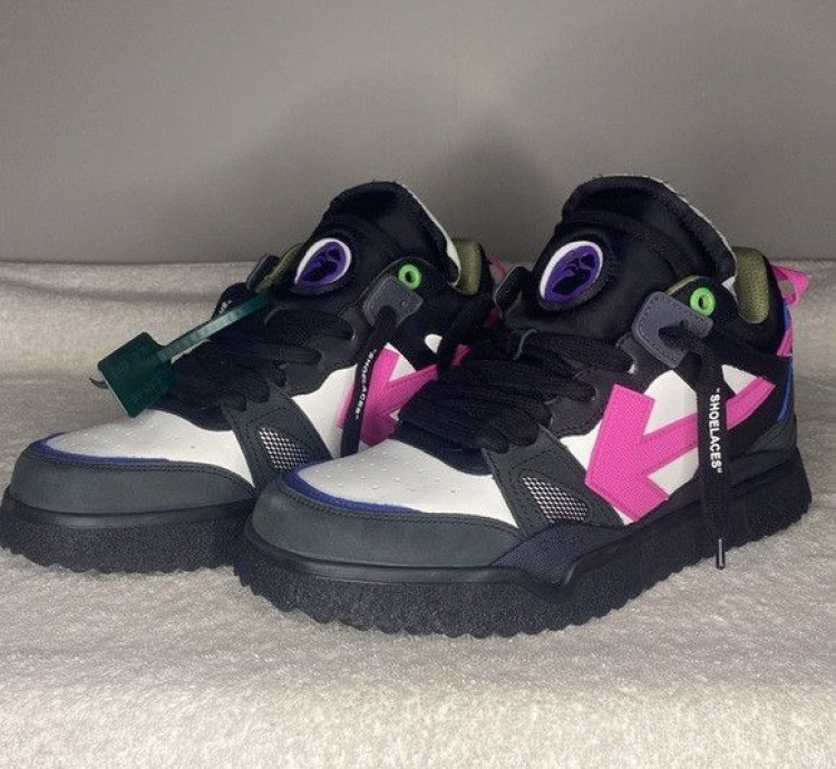 Off-white Sponge Leather Sneakers eu 44 Us 11 Box