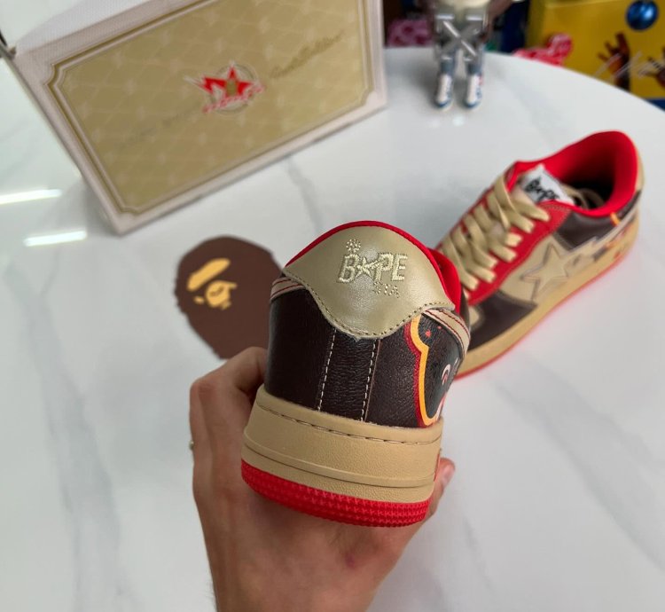 Kanye West X Bape Bapesta Fs-001 Low college Dropout