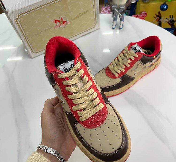 Kanye West X Bape Bapesta Fs-001 Low college Dropout