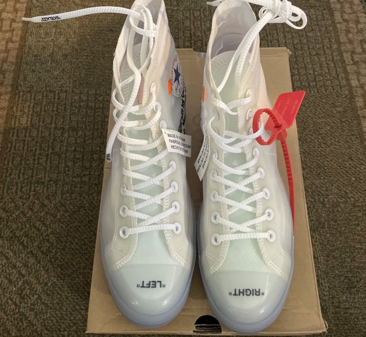 Off-white The Ten Chuck Taylor Nike Virgil Alboh