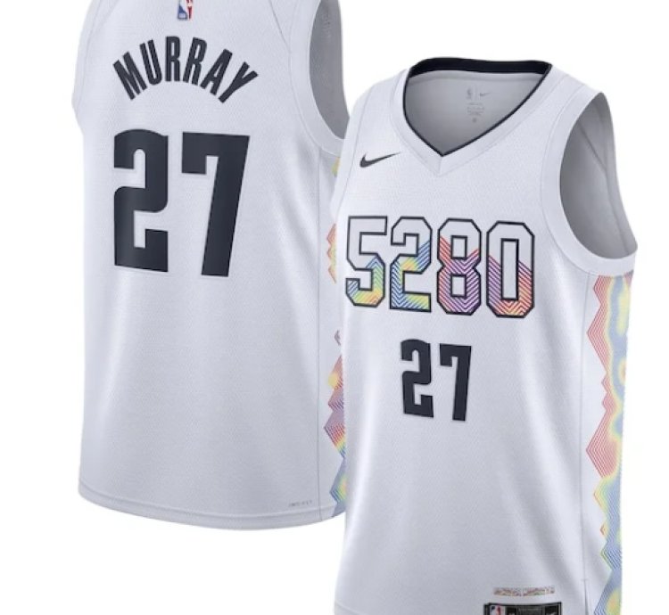 Jamal Murray Denver Nuggets Nike Unisex 202425 Swingman Player Jersey - City Edition - White