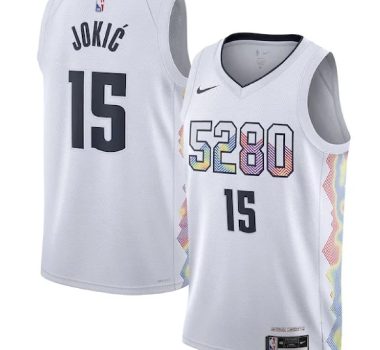 Nikola Jokic Denver Nuggets Nike Unisex 202425 Swingman Player Jersey - City Edition - White