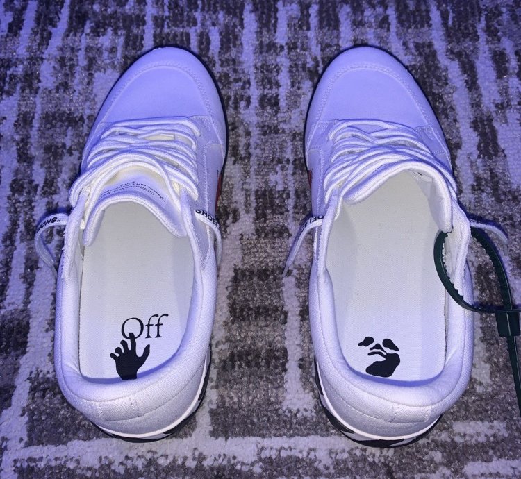 Off-white Vulcanized Canvas Shoes
