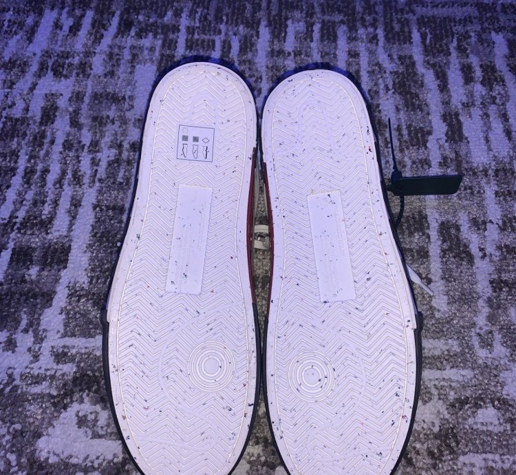 Off-white Vulcanized Canvas Shoes