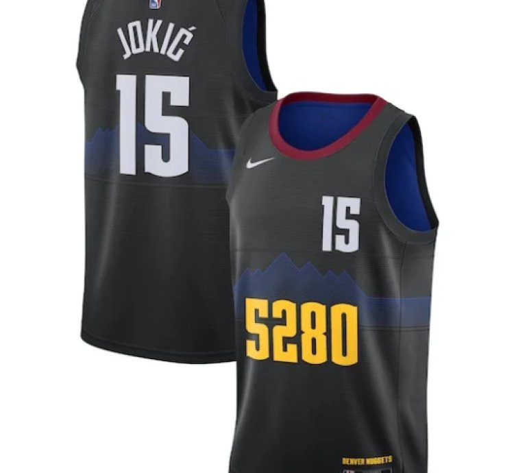 Nikola Jokic Denver Nuggets Nike Unisex 202324 Swingman Jersey - Black - City Edition