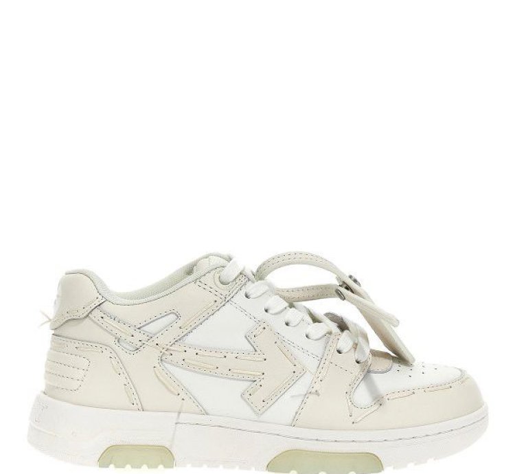 Out Of Office Ooo Sneakers Leather Sartorial Stitching White