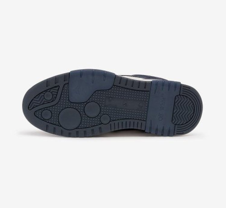 Out Of Office Ooo Sneakers Suede Navy Blue White