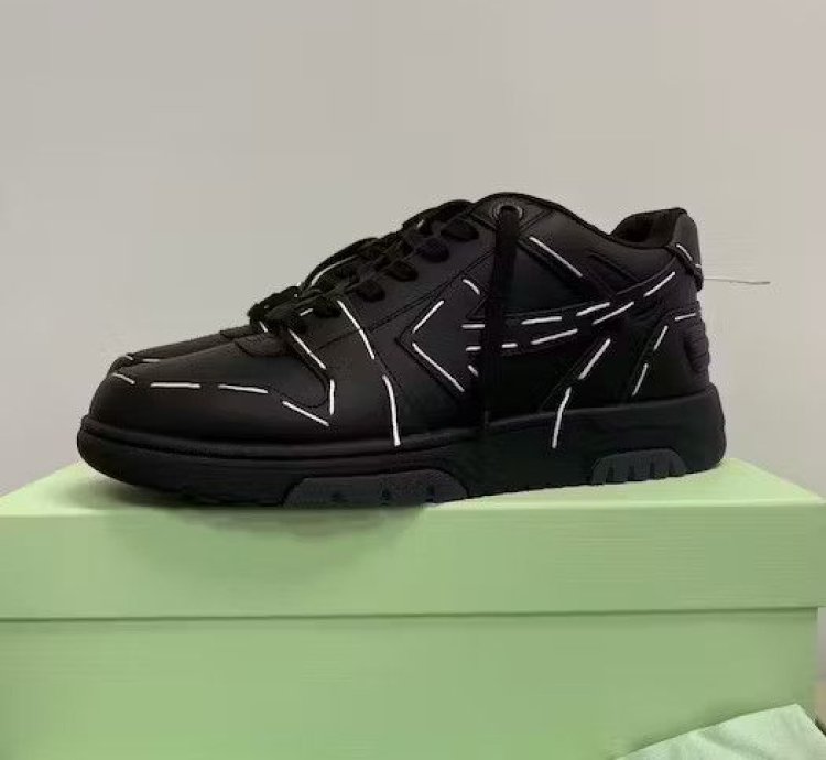 Out Of Office Sartorial Stitch Sneakers In Black