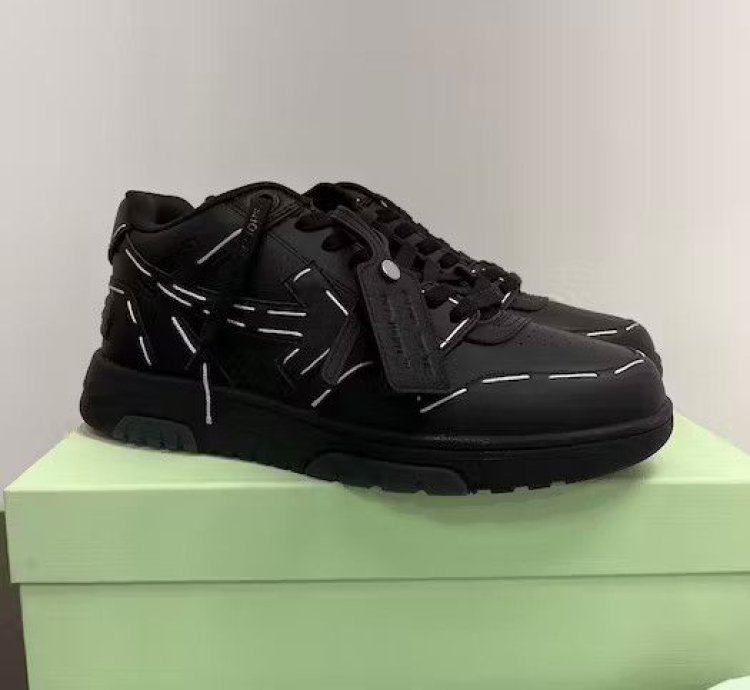 Out Of Office Sartorial Stitch Sneakers In Black