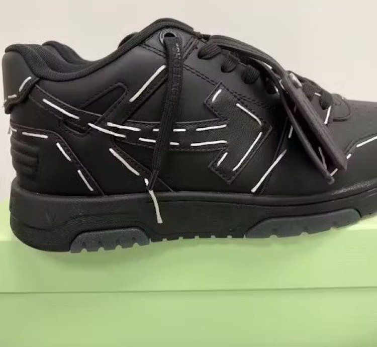 Out Of Office Sartorial Stitch Sneakers In Black