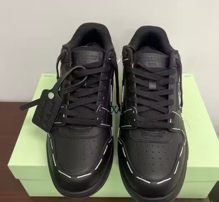 Out Of Office Sartorial Stitch Sneakers In Black