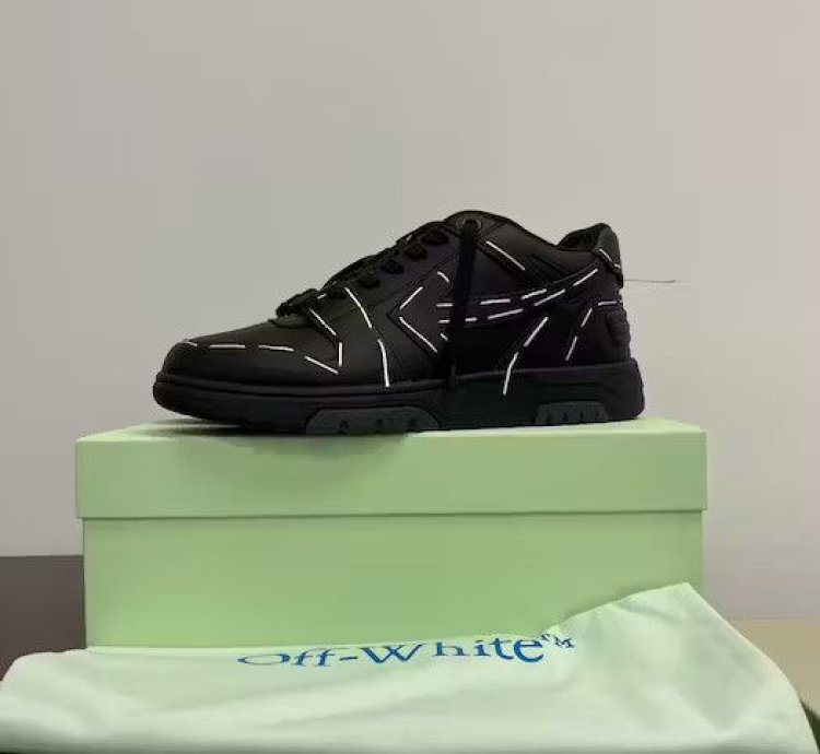 Out Of Office Sartorial Stitch Sneakers In Black