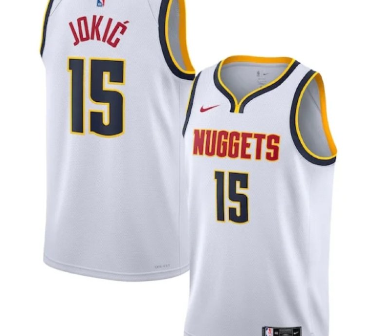 Nikola Jokic Denver Nuggets Nike Unisex Swingman Jersey - Association Edition - White
