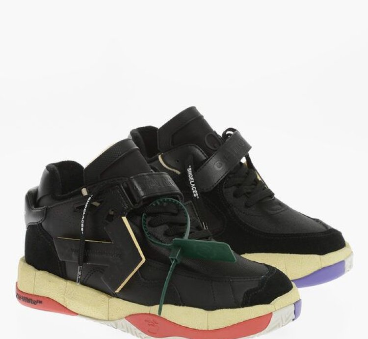 Panelled Puzzle Couture Low-top Sneakers