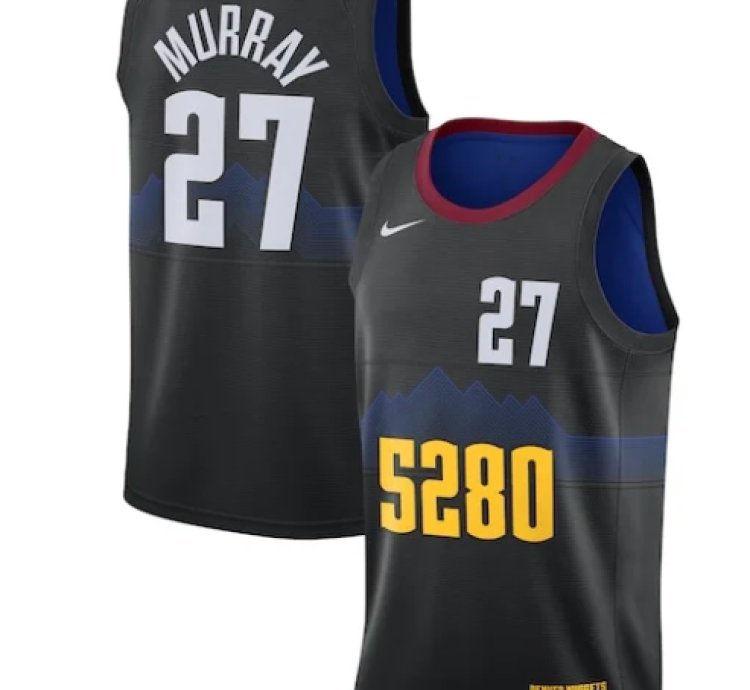 Jamal Murray Denver Nuggets Nike Unisex 202324 Swingman Jersey - Black - City Edition