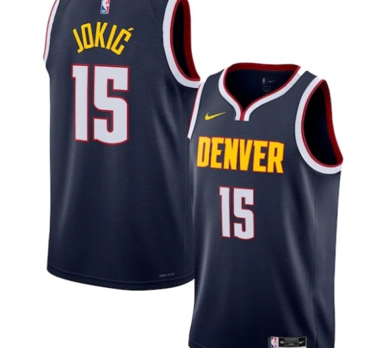 Nikola Jokic Denver Nuggets Nike Unisex Swingman Jersey - Icon Edition - Navy