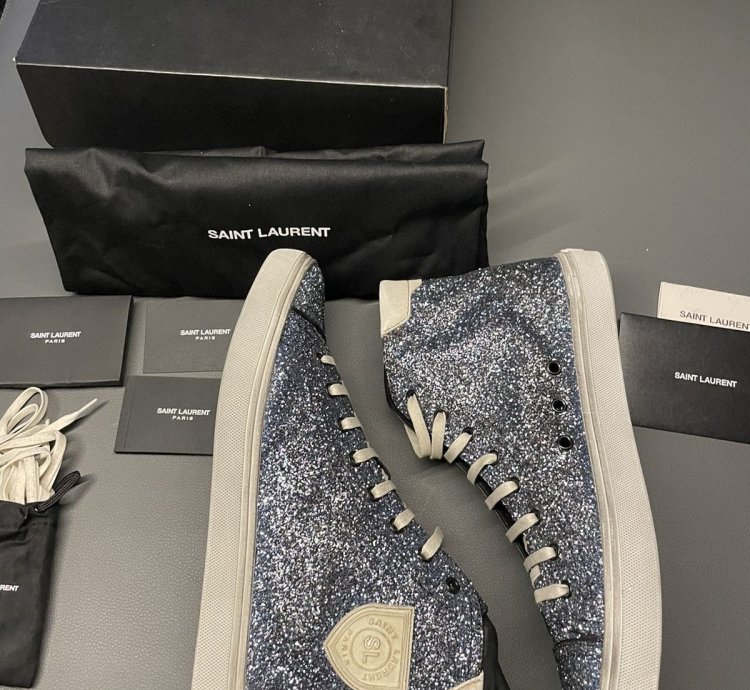 Rare Brand New Runway Bedford Glitter Sparkling Sneakers