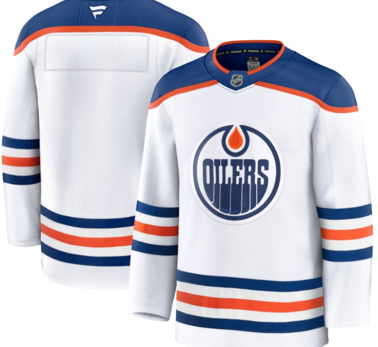 Mens Team Jersey Edmonton Oilers 2025 Premium Away All Stitched