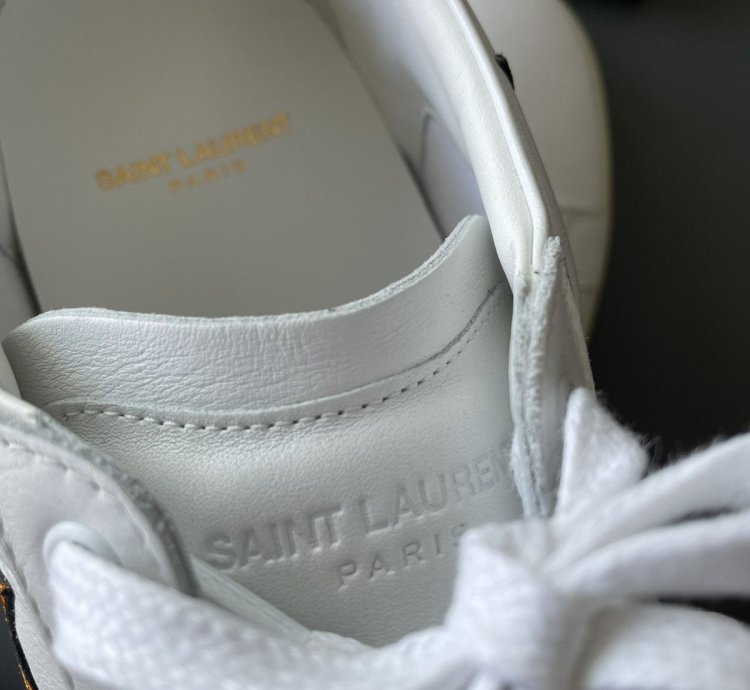 Rare Super Runway Brand New Star Sl06 Leather Sneakers