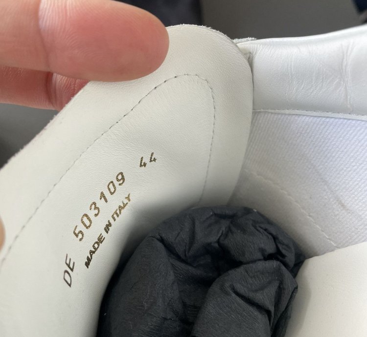 Rare Super Runway Brand New Star Sl06 Leather Sneakers